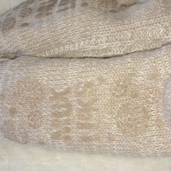 Muk Luks Women's Cabin Sock - Cream - Picture 4 of 4